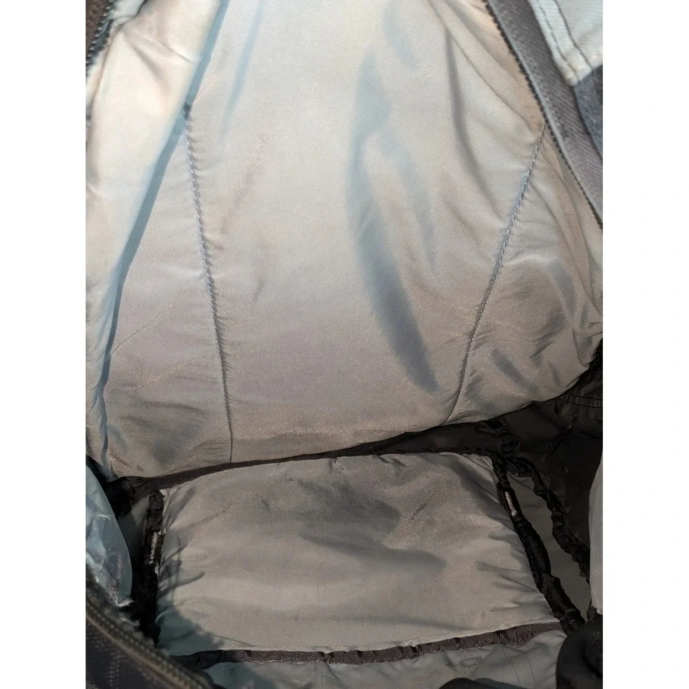Dakine Duel Pack Backpack Gray Black Laptop School Travel Hiking 20x15x4